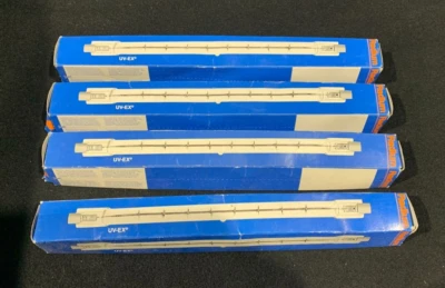 RJ1250w P2/12 R7s Linear Halogen Lamps Radium - Lot of 4 Theatre Lighting  230v - Image 1 of 4