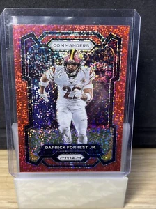 2023 Panini Prizm - Red Sparkle Prizm #296 Darrick Forrest Jr. - Picture 1 of 2