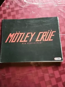 MOTLEY CRUE RARE MERCHANDISE CATALOG OF SHIRTS - Picture 1 of 4