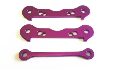 For HPI SAVAGE FLUX X XL Aluminum F/R GEAR BOX ARM BULK 105891 105893 Purple - Image 1 of 3