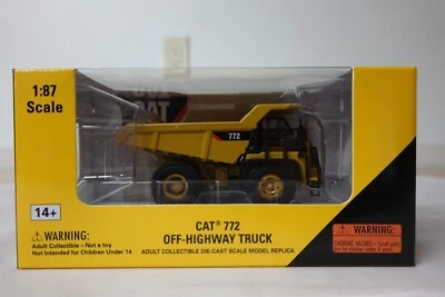 Camión de carretera NORSCOT 55261 CAT 772 0FF ESCALA 1:87 N.I.B Foto 1 de 4