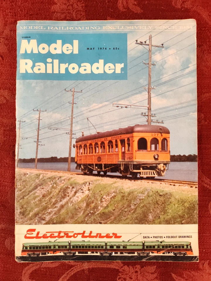 MODEL RAILROADER magazine May 1974 Electroliner Trains - Image 1 of 1
