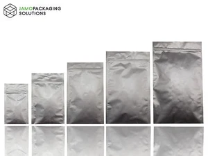 BOLSA PLANA, Bolsa de Aluminio con SELLO DE AGARRE Sello Térmico Grado Alimenticio - Imagen 1 de 9
