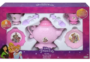 Disney Princess Pink Tea Set 8-Pieces Service for Two - Picture 1 of 2