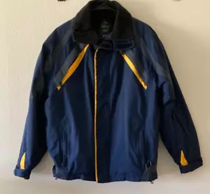 Pacific Crest Winter Sports Jacket Coat Size Extra Large XL NAVY and YELLOW - Picture 1 of 7