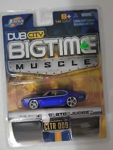 04 Jada Toys Dub City BigTime Muscle '69 Pontiac GTO Judge 1:64 Wave 01 CLTR 009 - Bild 1 von 6