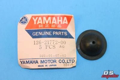 Junta de tapa del tanque de aceite Yamaha 1963 1964 YG1 1964 YJ1 1965 YJ2 PARTE #126-21772-00 NUEVO DE STOCK Foto 1 de 4