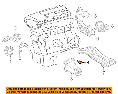 Perno bisagra puerta trasera puerta levadiza mercedes-benz oem glk350 304017008033 Foto 1 de 2