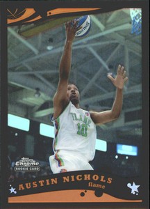 2005-06 Topps Chrome Refractors Black Basketball Card #239 Austin Nichols