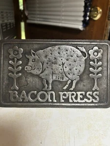 PRESSA PANCETTA 1918 vintage datata e marcata Taiwan - Foto 1 di 8