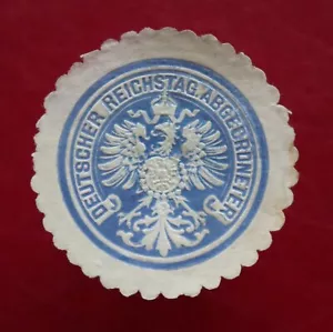 REICHSTAG ALEMÁN. ABGEORONETER - sello carta - #M194 - Imagen 1 de 3