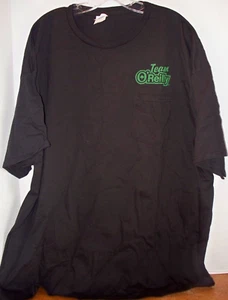NEW Team O'Reilly Auto Parts Mens Size 3XL Black Crewneck Pocket T-Shirt - Picture 1 of 2