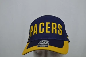 NEW INDIANA PACERS 47 Brand SOLO STRETCH FIT Hat Cap OSFA - Picture 1 of 8
