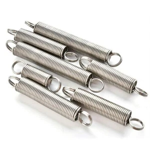 Zugfedern Edelstahl Rückstellfedern 0.3~1.5mm Extension Spring Double Ring-end - Picture 1 of 8