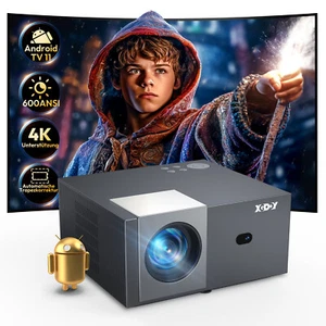 XGODY X1 Beamer 18000-Lumen 4K Projektor 1080P HD Heimkino HDMI Mit Tasche - Bild 1 von 14
