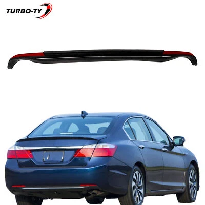 For Honda Accord 2013-2015 Rear Bumper Lower Trim with Chrome Trim & Reflector Foto 1 de 4