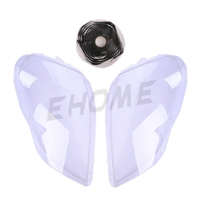 For Mercedes-Benz GL350 GL550 X164 2007-2012 Headlight Lens Cover L+R - Изображение 1 из 4