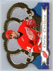 1999 Pacific Crown Royale #48 Chris Chelios Detroit Red Wings   HOF
