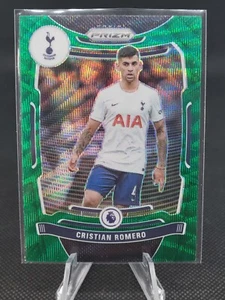 2021-22 Prizm Premier League Green Wave Christian Romero #157 Tottenham Hotspur - Picture 1 of 2