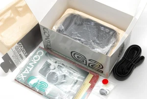 Schwarz【NEUWERTIG in Box】Contax G2 analoge Sucherkamera 35 mm Gehäuse aus JAPAN - Bild 1 von 14