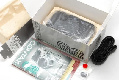 Black【MINT in Box】Contax G2 35mm Rangefinder Film Camera Body from JAPAN - Image 1 of 4