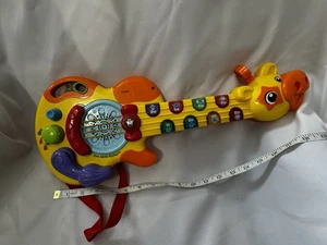 Vtech Zoo Jamz Guitar Giraffe Light Up Musical Animal Sounds Toddler Learning - Picture 1 of 3