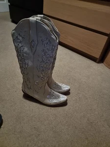 Vintage Cowgirl Boots Size 5.5 - Picture 1 of 1