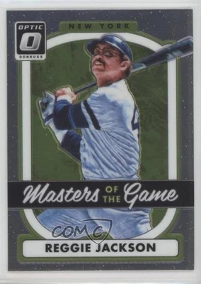 2017 Panini Donruss Optic Masters of the Game Reggie Jackson #MG9 HOF - Image 1 of 2