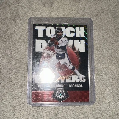 2020 Panini Mosaic - Touchdown Masters Peyton Manning #TM10 Mosaic Prizm - Image 1 of 2