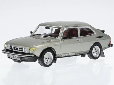 Saab 99 Turbo 1977 grey diecast modelcar IXOCLC343N IXO 1:43 - Image 1 of 4
