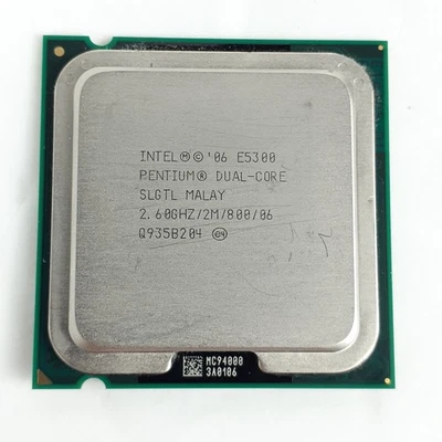 Intel E5300 Pentium Dual Core 2.60GHz 800MHz LGA 775 Socket T CPU Processor - Image 1 of 4