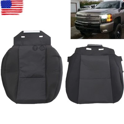 Cubierta de asiento de tela inferior superior para Chevrolet Avalanche 2500HD 3500HD 2007-2014 Foto 1 de 4