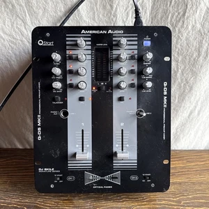 American Audio Q-D5 MKII Professional DJ Mixer, 2 Channel Power Tested - Picture 1 of 8