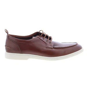 Calvin Klein Todd CMTODD Mens Brown Leather Oxfords & Lace Ups Casual Shoes 13 - Picture 1 of 4