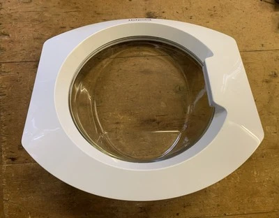 Hotpoint Washing Machine Door, Glass, Handle. WMAO 743 P. Whirlpool - Image 1 of 4