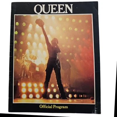 Queen Official Concert Program 1980 - Image 1 of 2