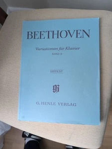 Beethoven Variationen Fur Klavier Band II - Foto 1 di 2