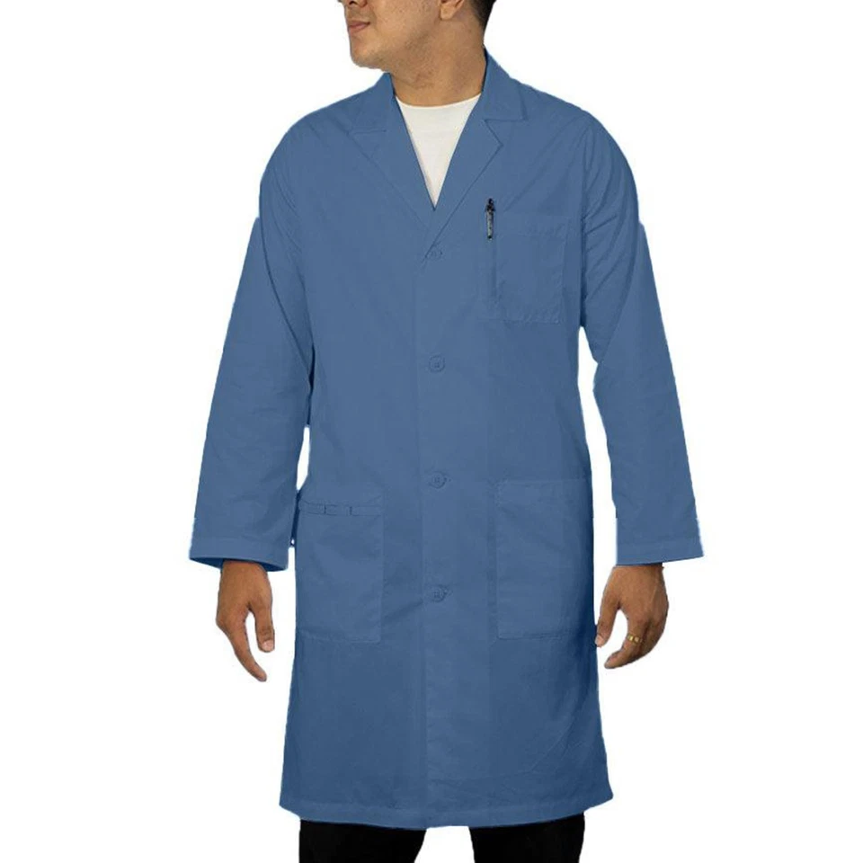 HeedFit By Panda Uniform Unisex 40 Inch Colored Lab Coat - Image 1 of 4