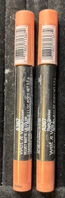 Wet n Wild Naked Protest Velvet Matte Lip Color A367 Shelly Shocked (Lot of 2) - Image 1 of 2