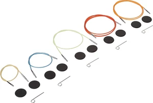 Knitters Pride Interchangeable Color Cord Variety Pack - All 5 Sizes, 16, 20, 2 - Picture 1 of 1