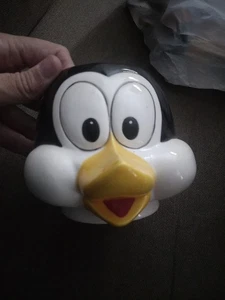Chilly Willy 1995 Penguin Walter Lantz Vintage 3D Coffee Mug Ceramic Cartoon Fun - Picture 1 of 8
