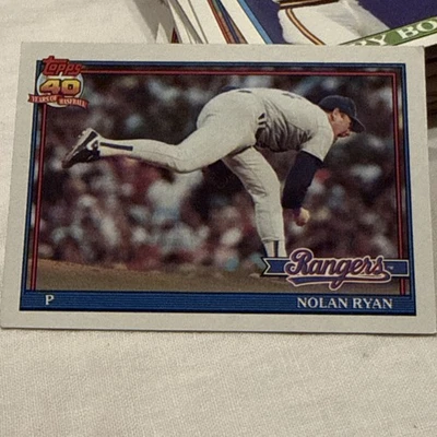 Nolan Ryan Topps 1 - 1990 Foto 1 de 3