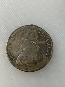 1823 saxony thaler previous mount - Picture 1 of 3