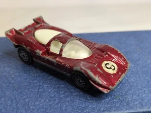 Vintage-Corgi Junior Whizz Wheels- 1/64 Scale- Ferrari 512S Rosso Magenta-J11 - Picture 1 of 9