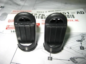 Toyota Rav4 Roof Rack Cross Bar Key Clip Genuine OEM Toyota New 2013-2021 Set 2 - Picture 1 of 4