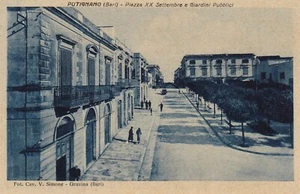PUTIGNANO  (  Bari  )  -  Piazza XX Settembre e Giardini Pubblici - Imagen 1 de 1