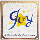 Pack of 6 Christmas Cards "JOY" With Bible Text - Same Design - EB11400