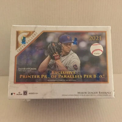 NEW 2021 Topps Gallery MLB Trading Card Blaster Box - 28 Total Cards - Image 1 of 4