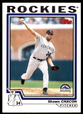 2004 Topps Shawn Chacon Baseball Cards #257 - Image 1 of 2