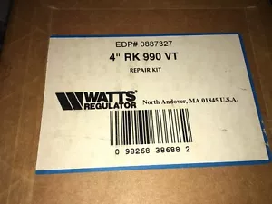 Watts 4" RK 990 VT 0887327 Reduced Pressure Zone/Detector Total Relief Valve Kit - Picture 1 of 5